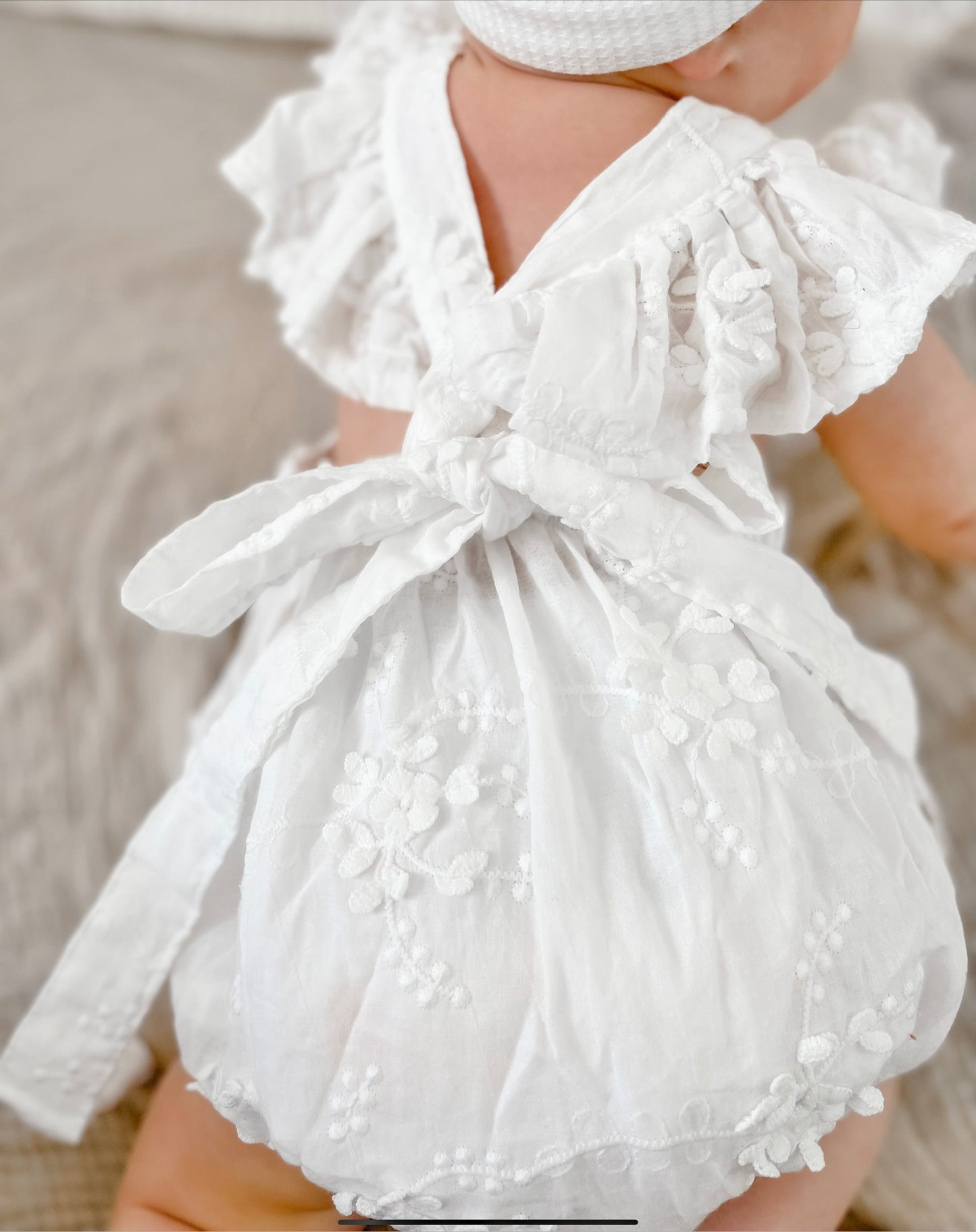 CLEARANCE- Odette - cotton playsuit