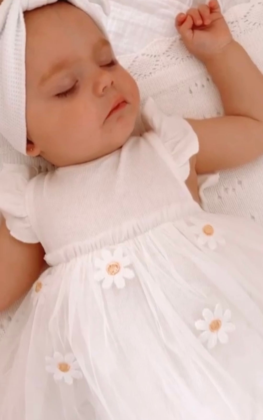 Clementine- Daisy Romper Dress- 🌼Free headband🌼