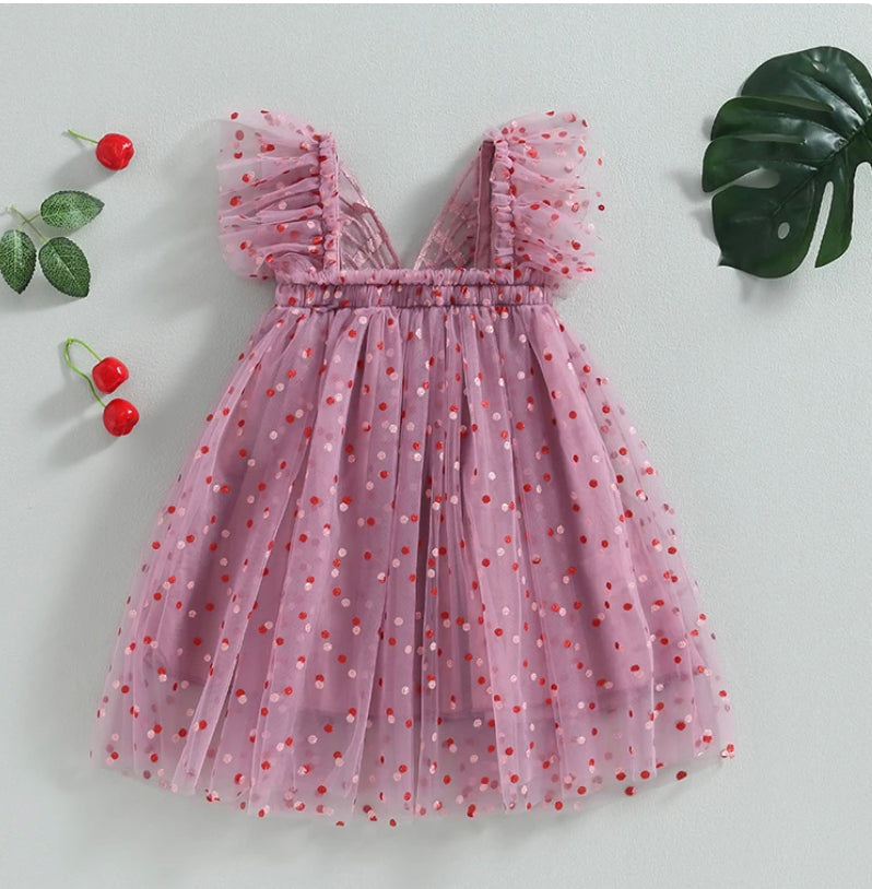 Cassie - wing tulle dress