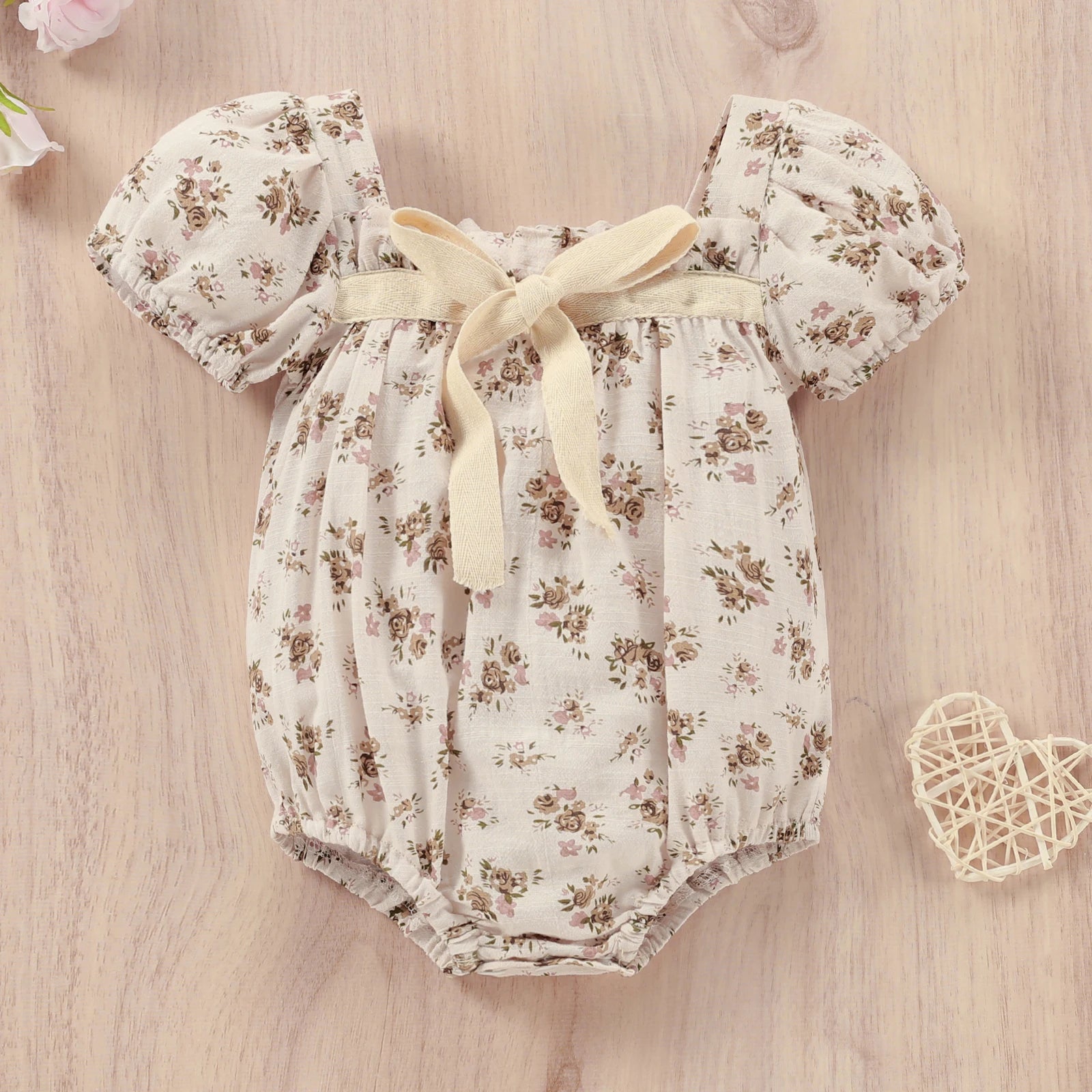 Baby Boho baby girls cotton romper