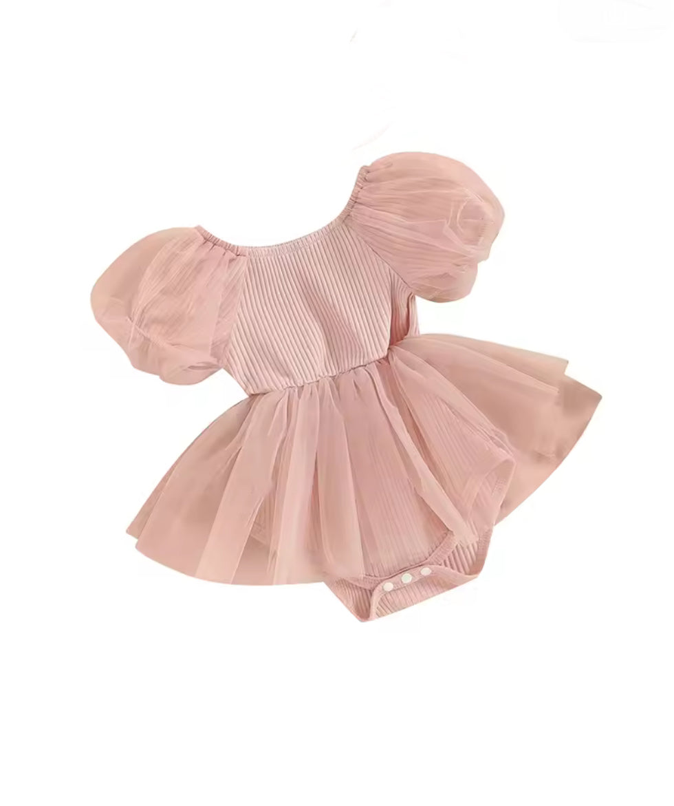 CLEARANCE - Mila tulle tutu Romper