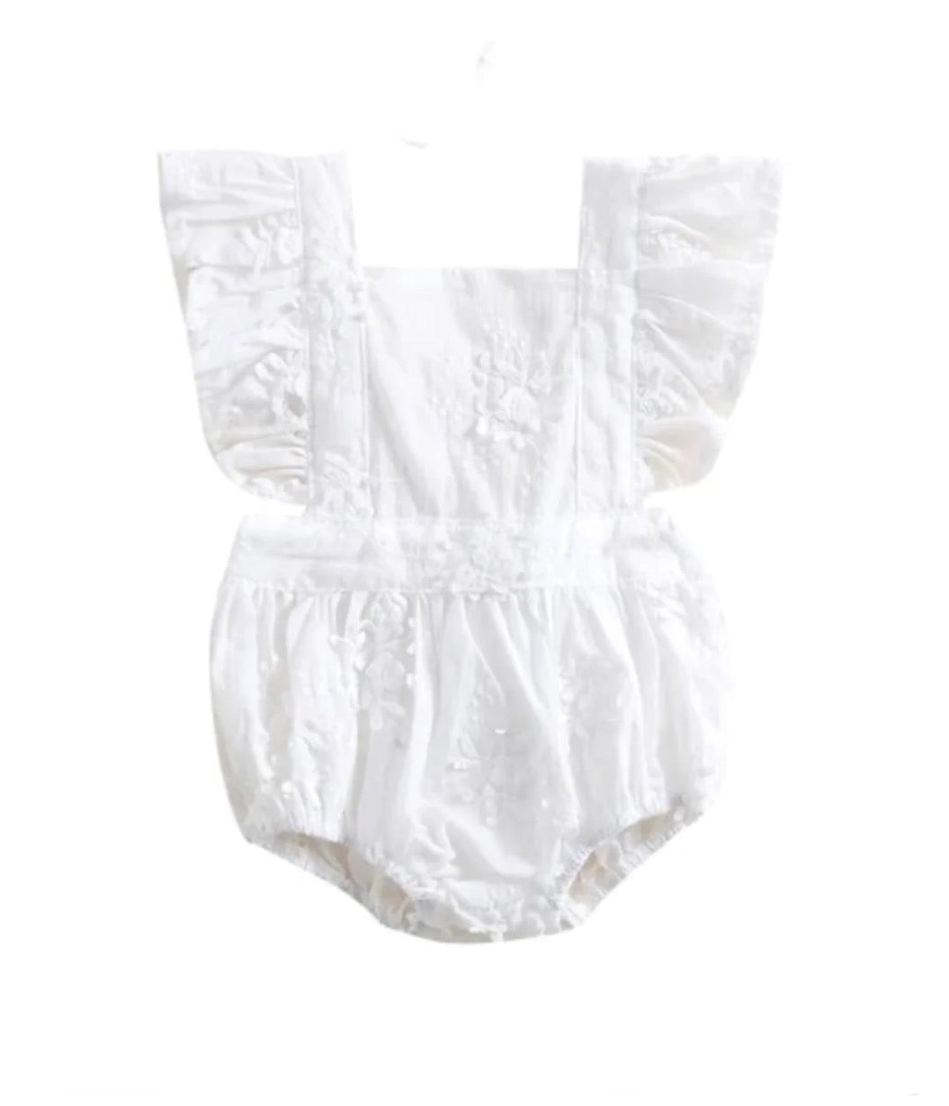 CLEARANCE- Odette - cotton playsuit