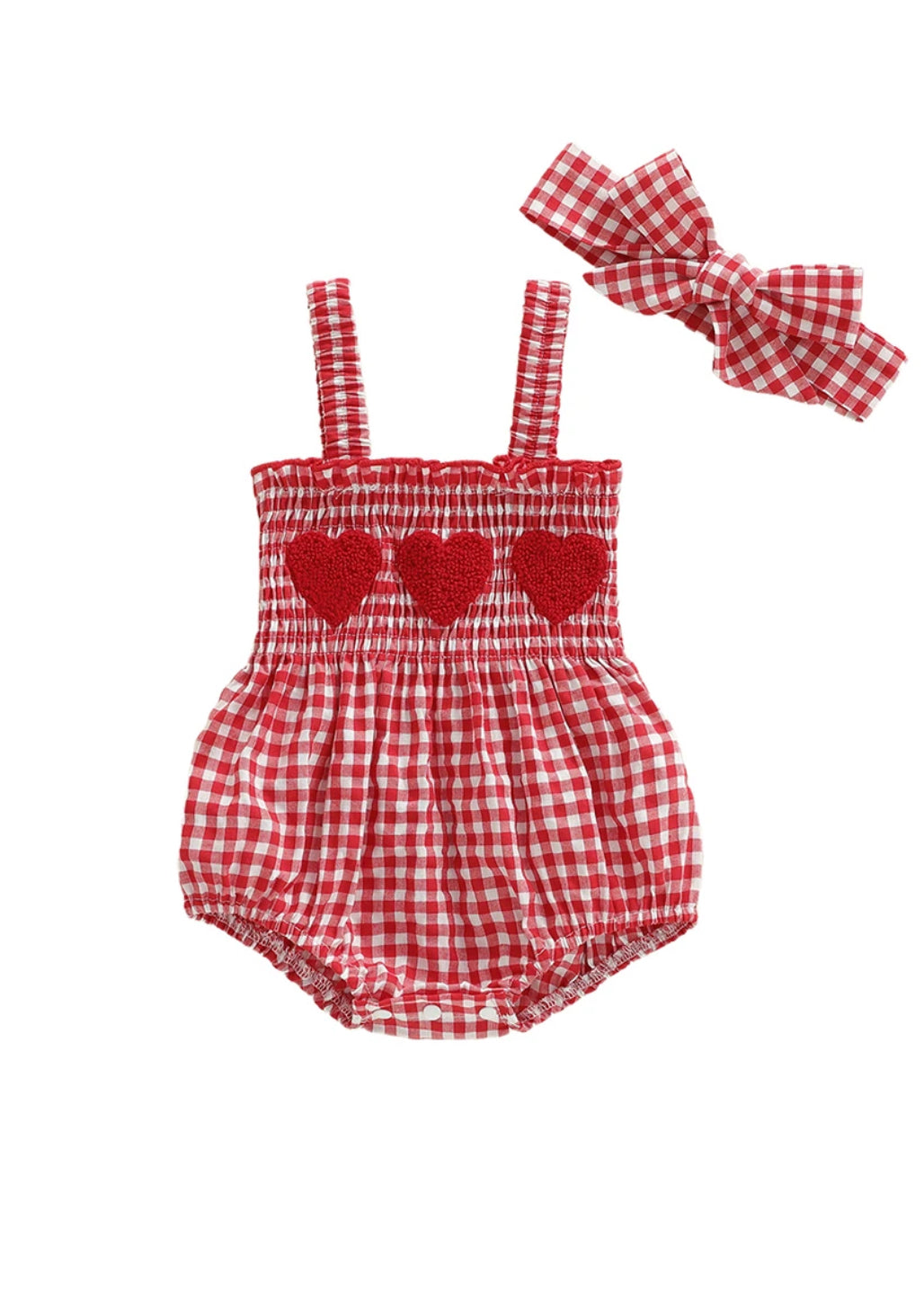 🌺🌺 SPECIAL PRICE- Strawberry Hearts romper - Limited Time