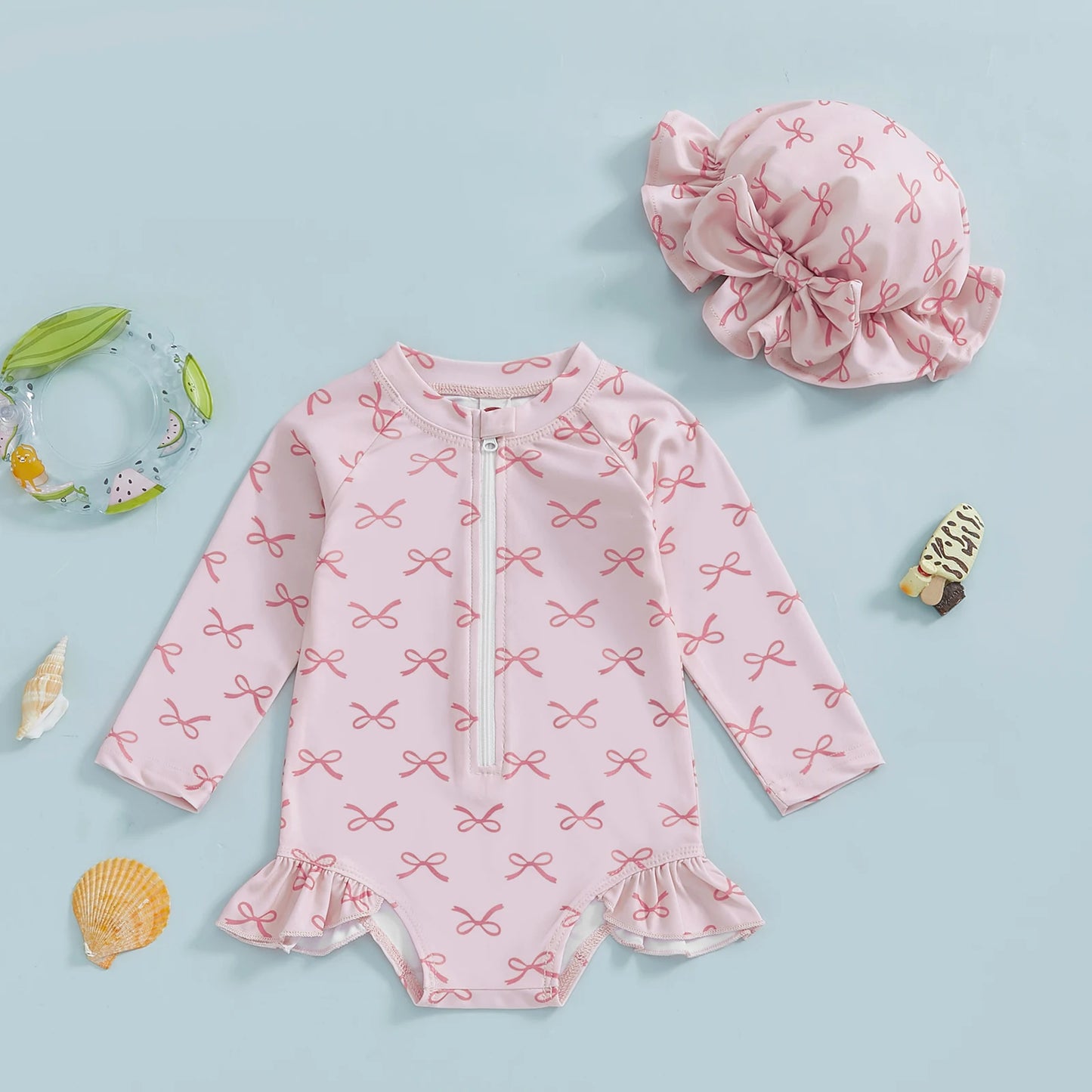 🌺🌺 SPECIAL PRICE- Cherry or Bow swimsuit Set