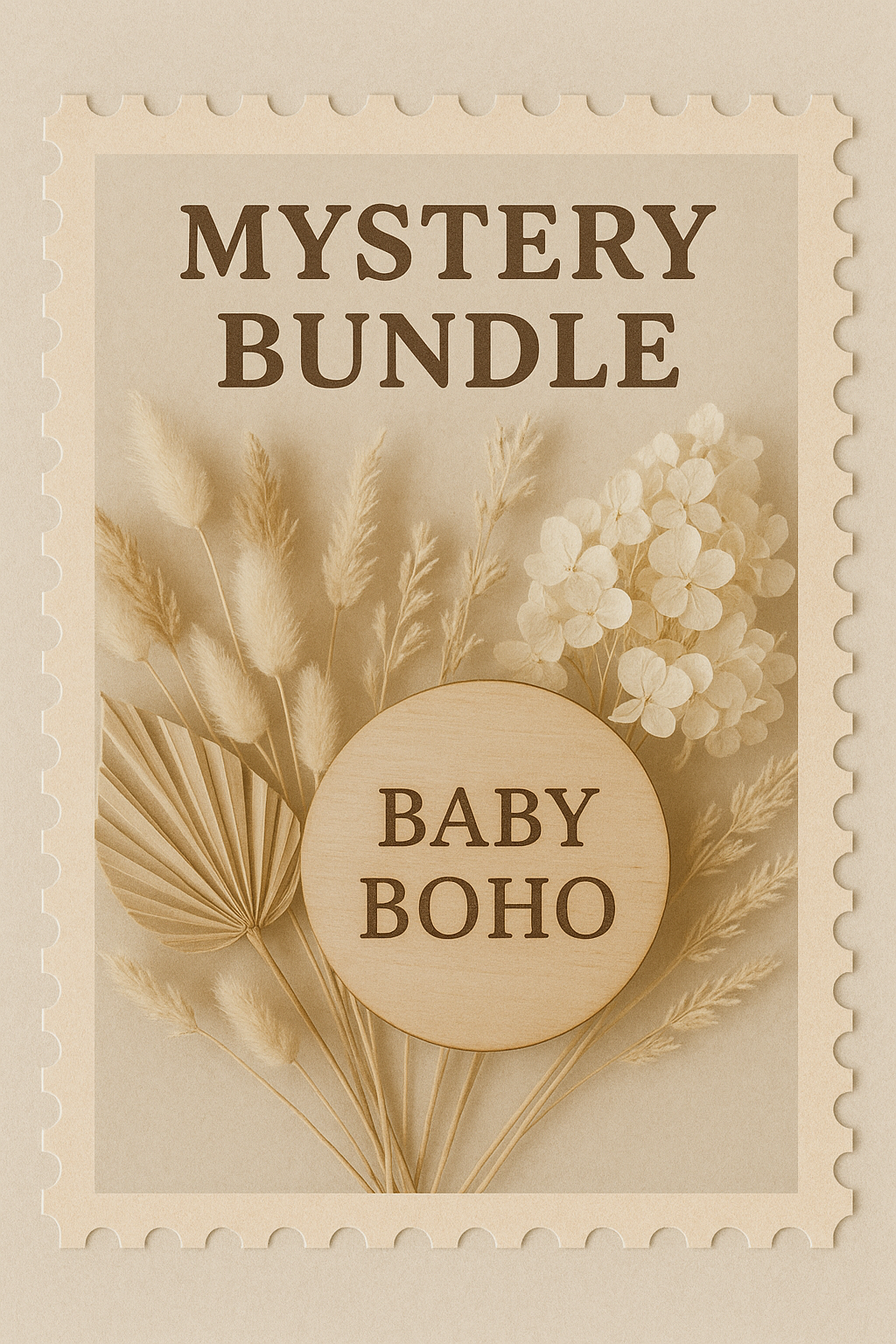 MYSTERY BUNDLE NB-O-3MTHS - 6 outfits plus one hair accessory.