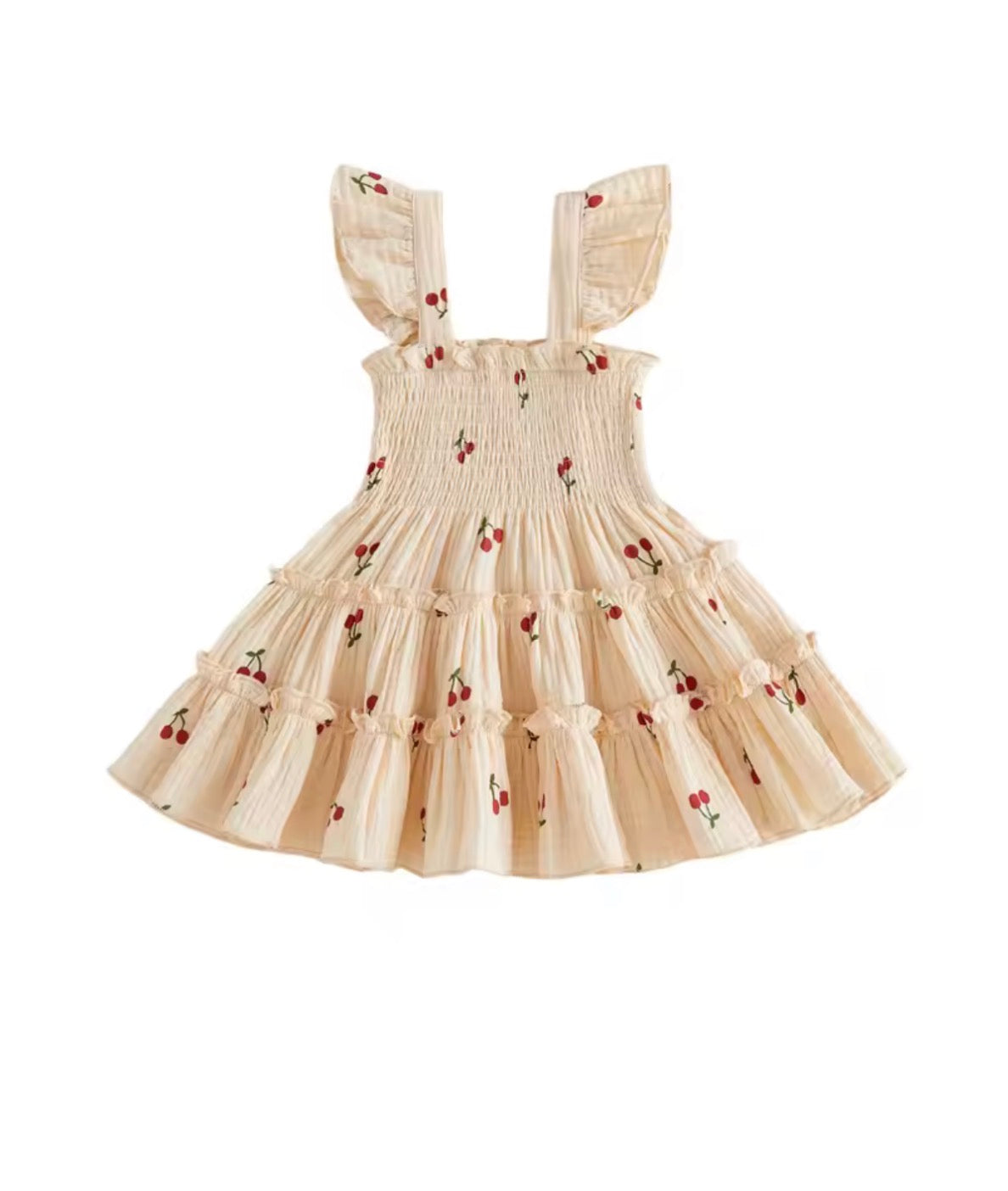 Lissa Colton Cherry print Dress- special price - limited time
