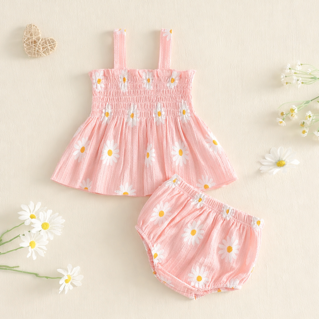 🌸🌸 BABY GIRLS CLOTHING - Special Price- Elizabeth cotton Set