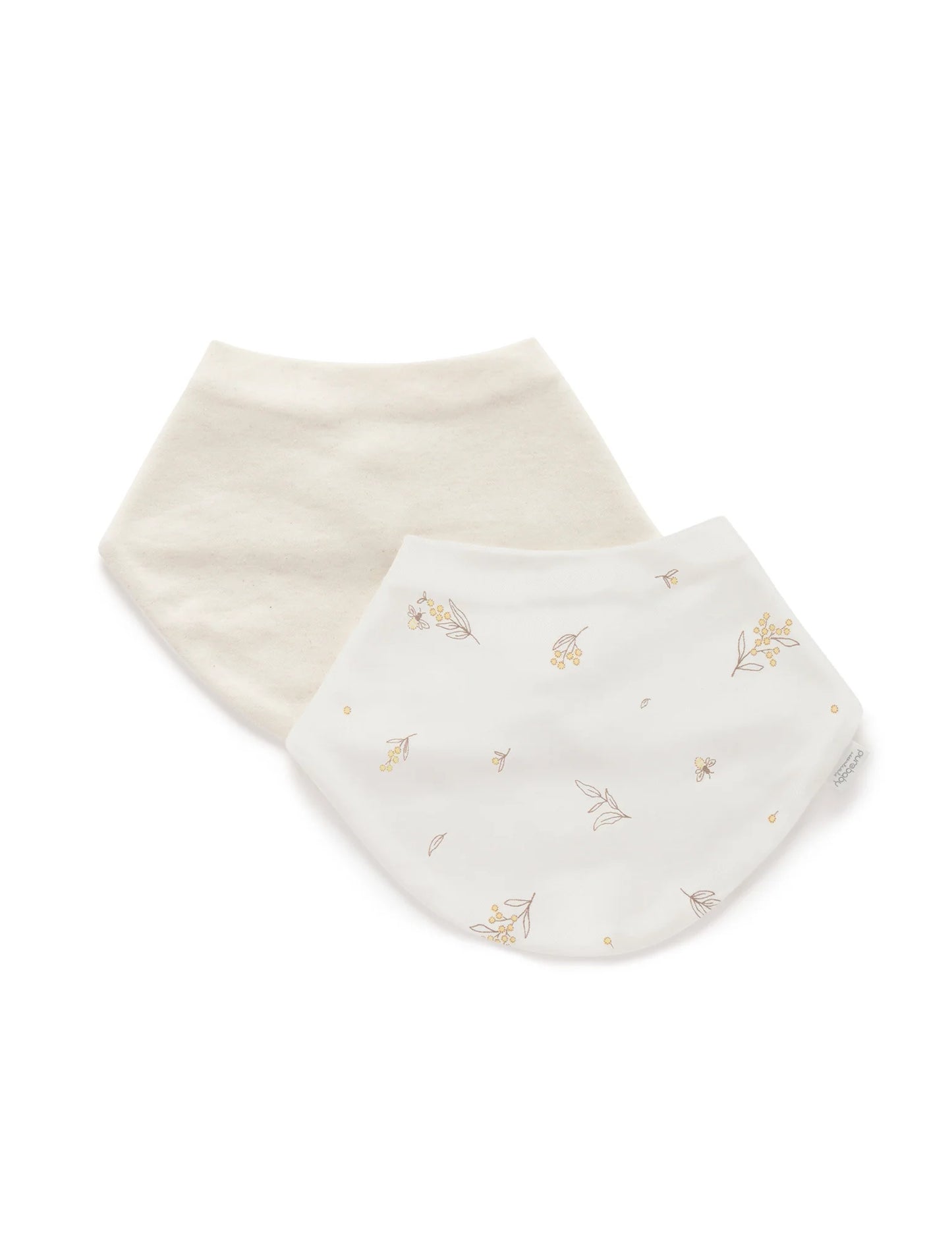 Wattle Bee 2 Pack Dribble Bib- special price