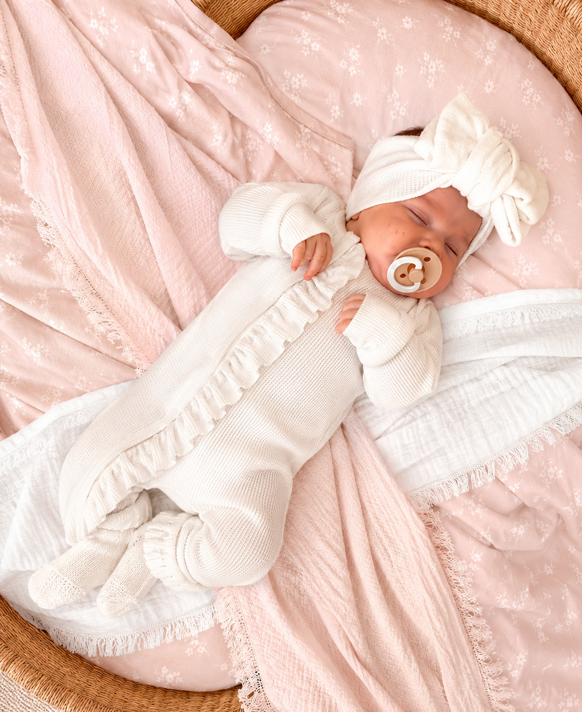 Kayla ruffle cotton Romper play suit Set- special price
