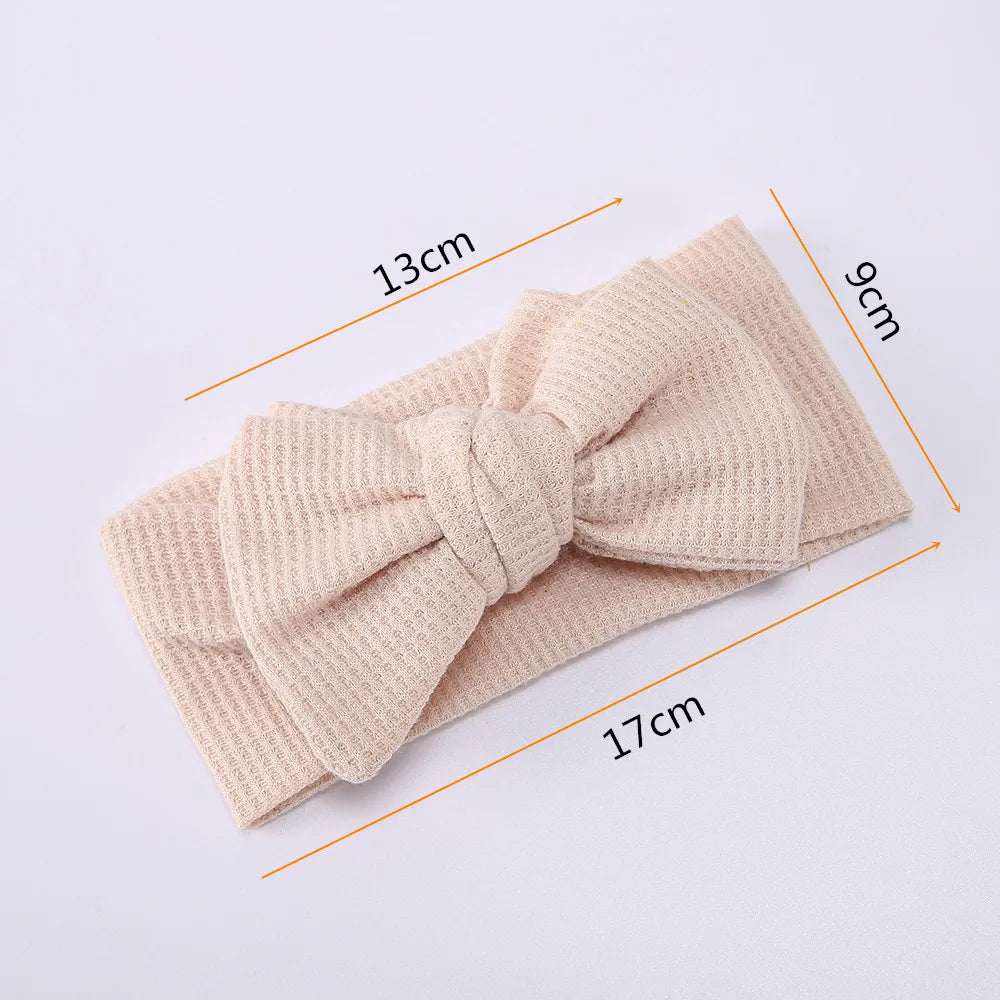 Josephine -waffle Headband - Beige