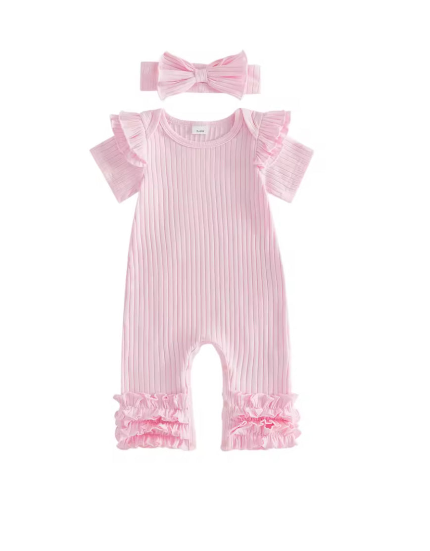 Lucia cotton play suit set
