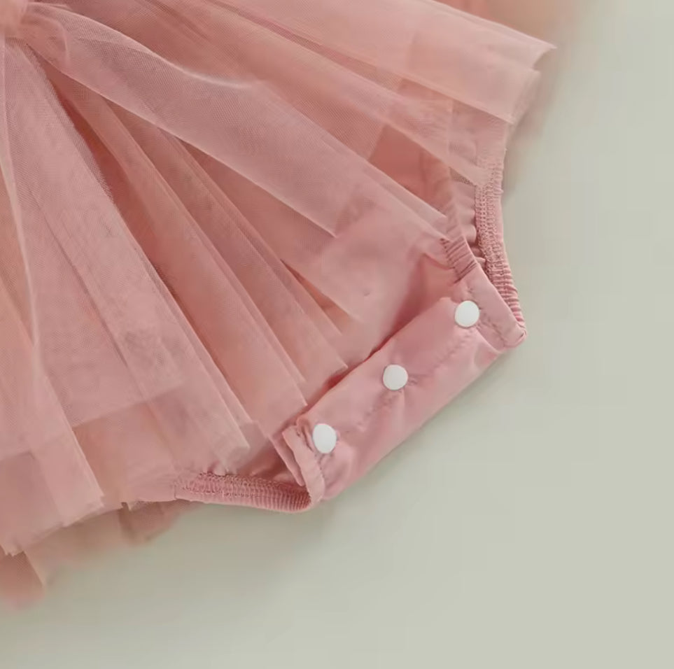 🌺🌺 SPECIAL PRICE Eve tulle whimsical Romper- LIMITED TIME