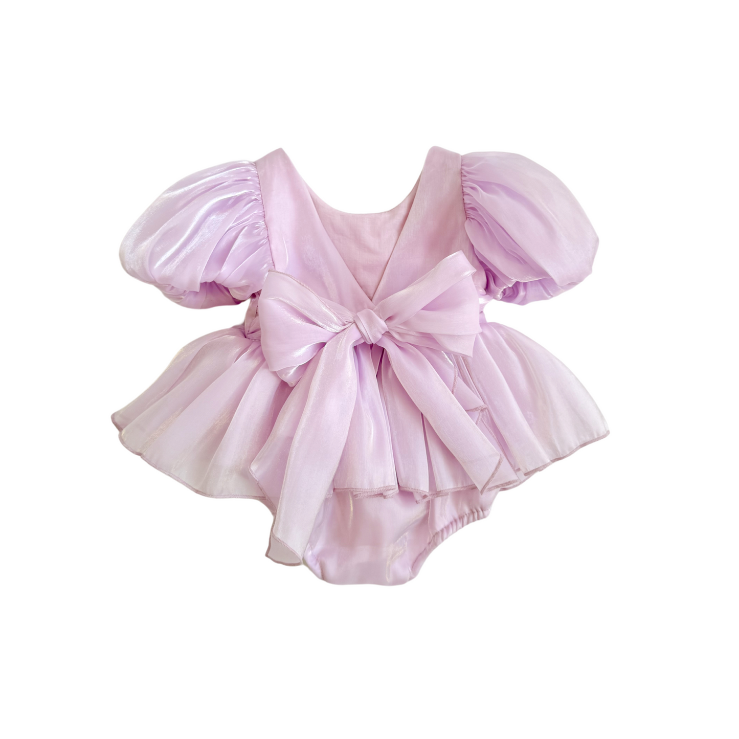 Carolina Organza Romper - Lavender