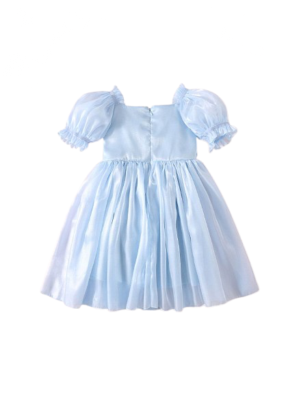 Annabelle - mermaid sequined Dress- Blue