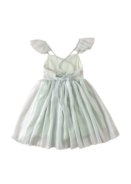 Annabelle - mermaid sequined Romper or Dress - Green