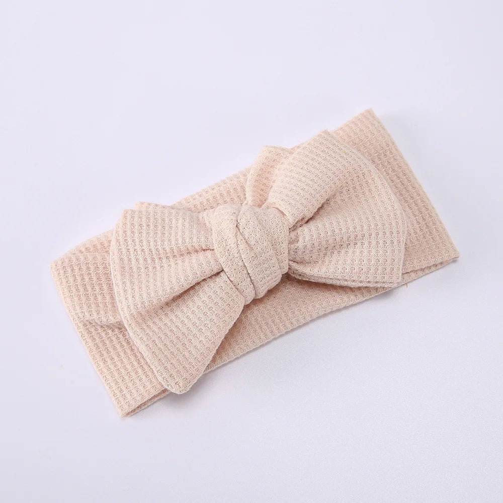 Josephine -waffle Headband - Beige