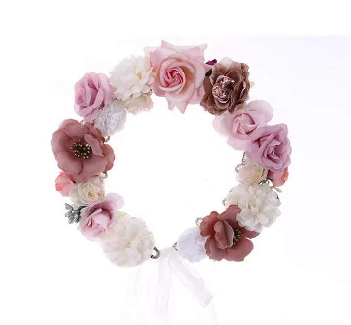 Christie flower crown - special price