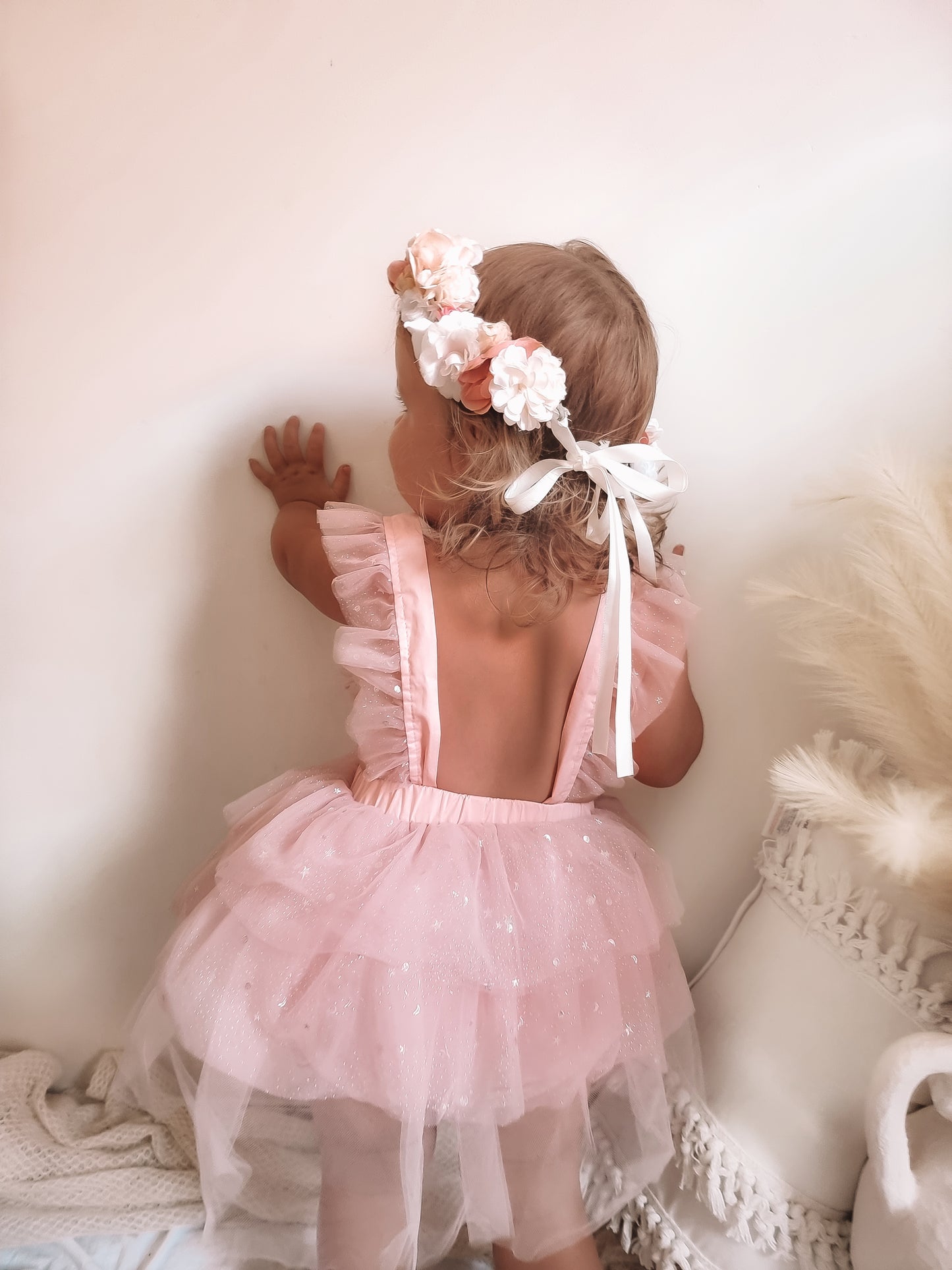Sara - tulle Romper Dress