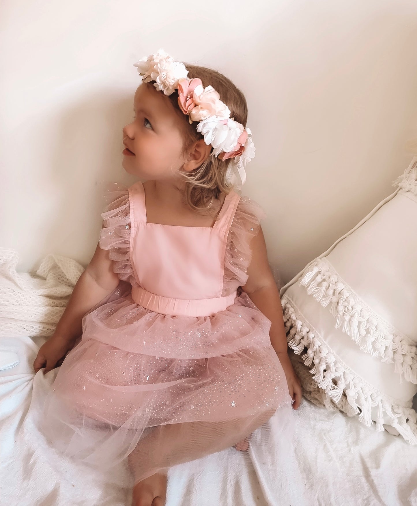 Sara - tulle Romper Dress