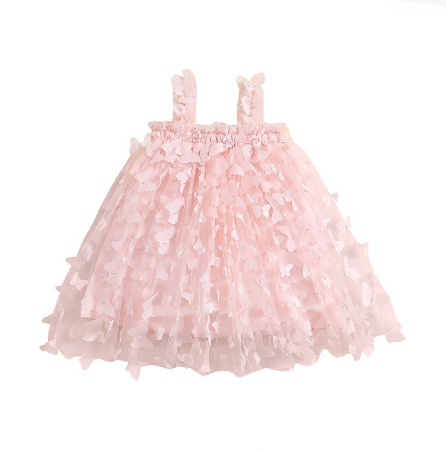 Baby girls butterfly tulle dress 