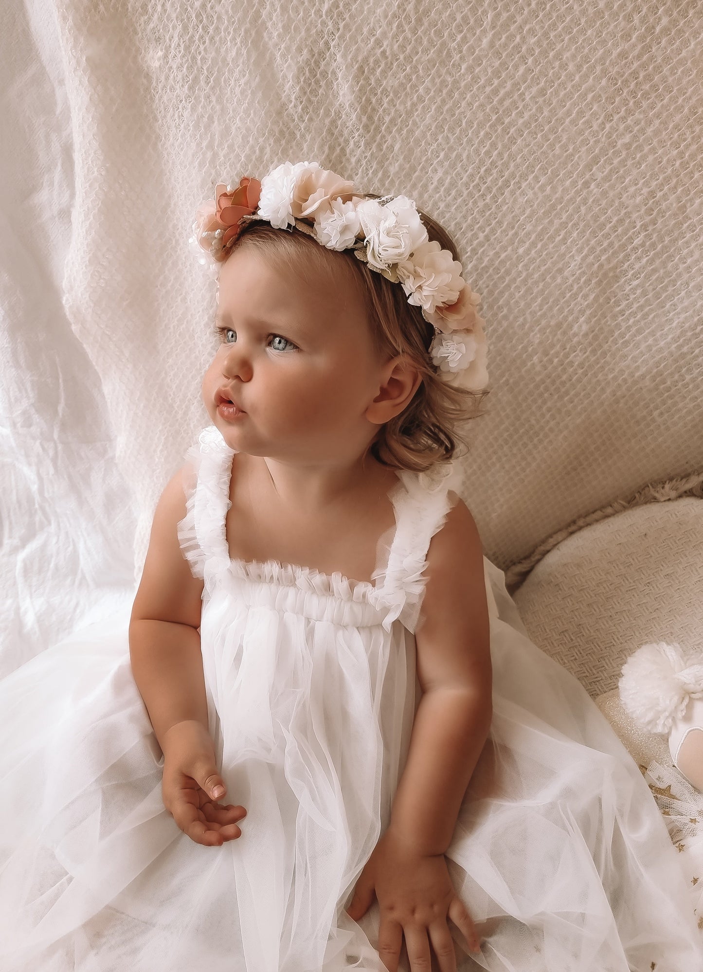 Angel wing tulle Dress