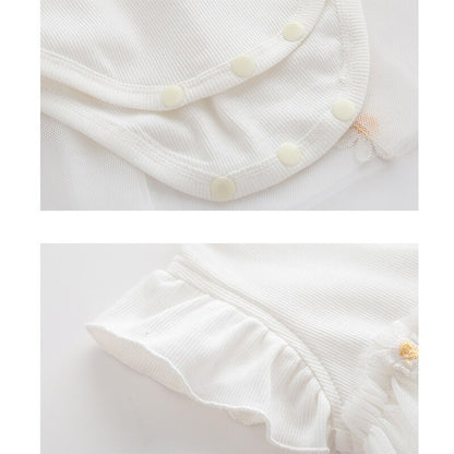 Clementine- Daisy  Romper Dress- 🌼Free headband🌼