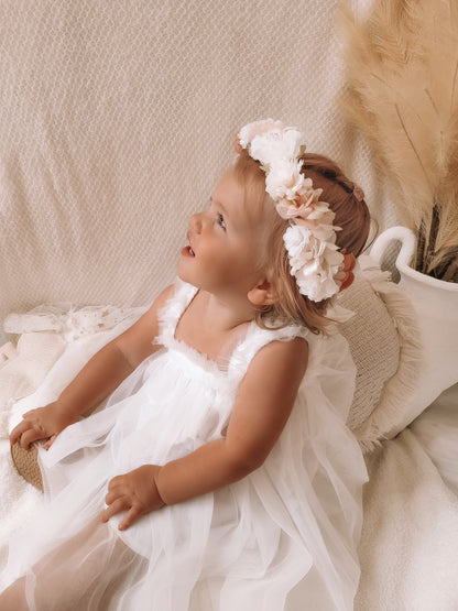 Angel wing tulle Dress