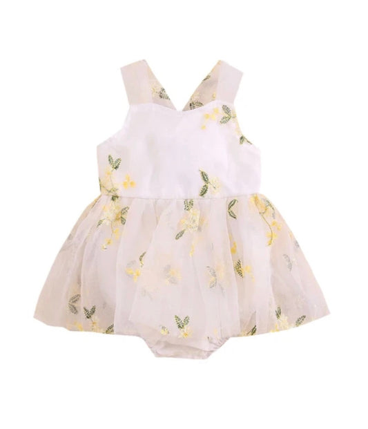 CLEARANCE-Enchanted garden playsuit