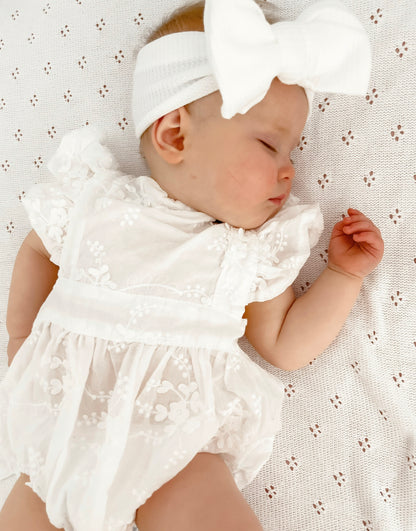 CLEARANCE- Odette - cotton playsuit