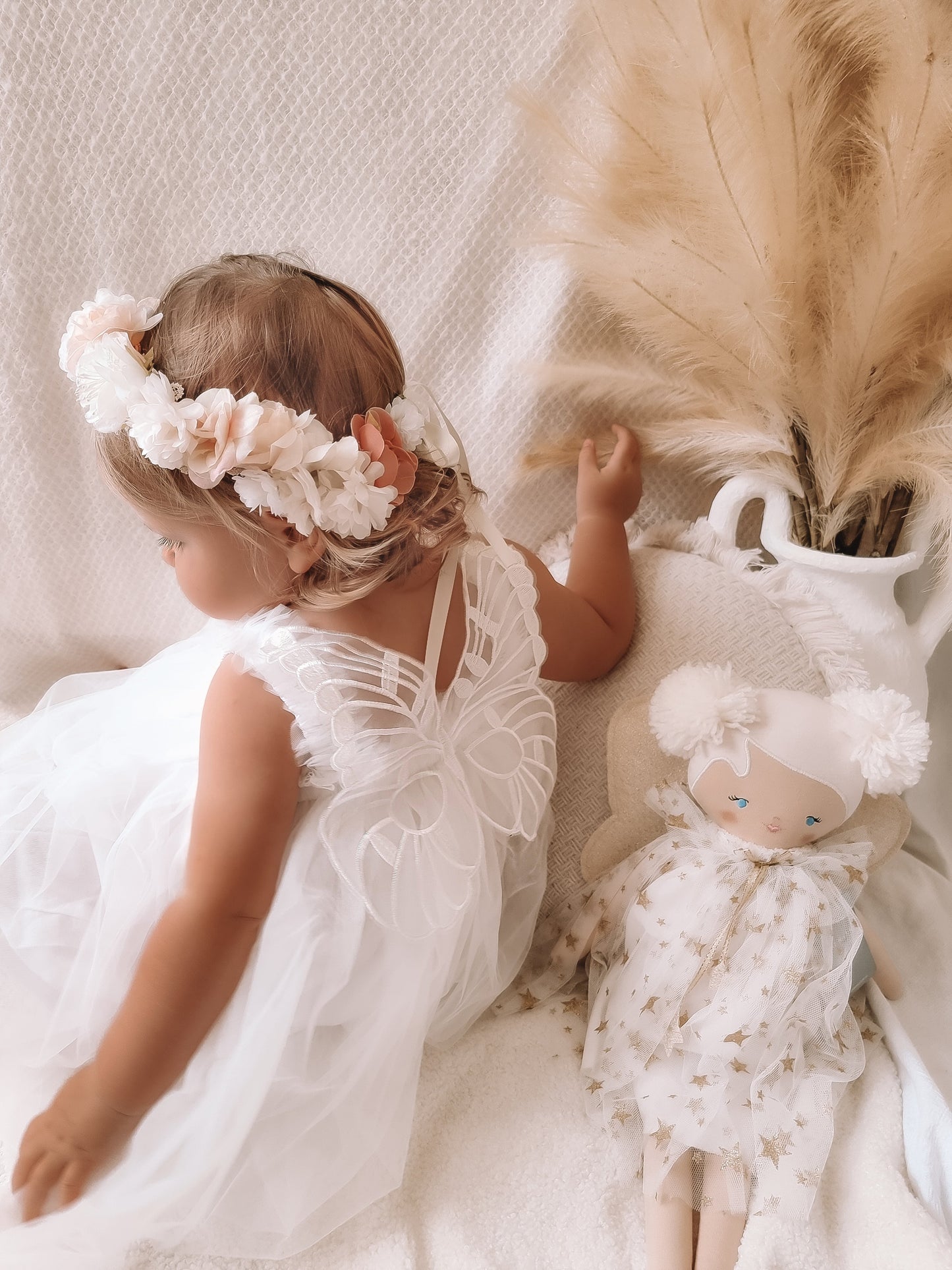 Angel wing tulle Dress