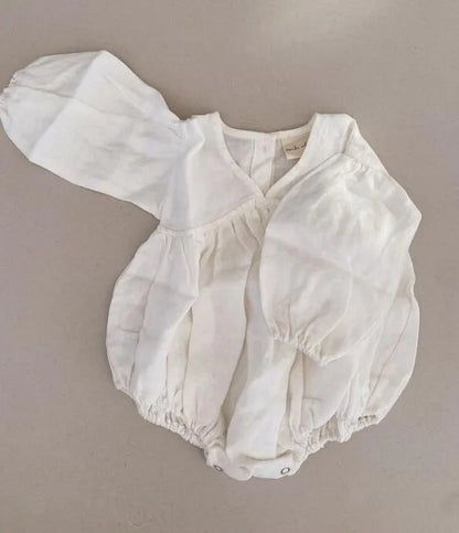 CLEARANCE - Poppy cotton Romper