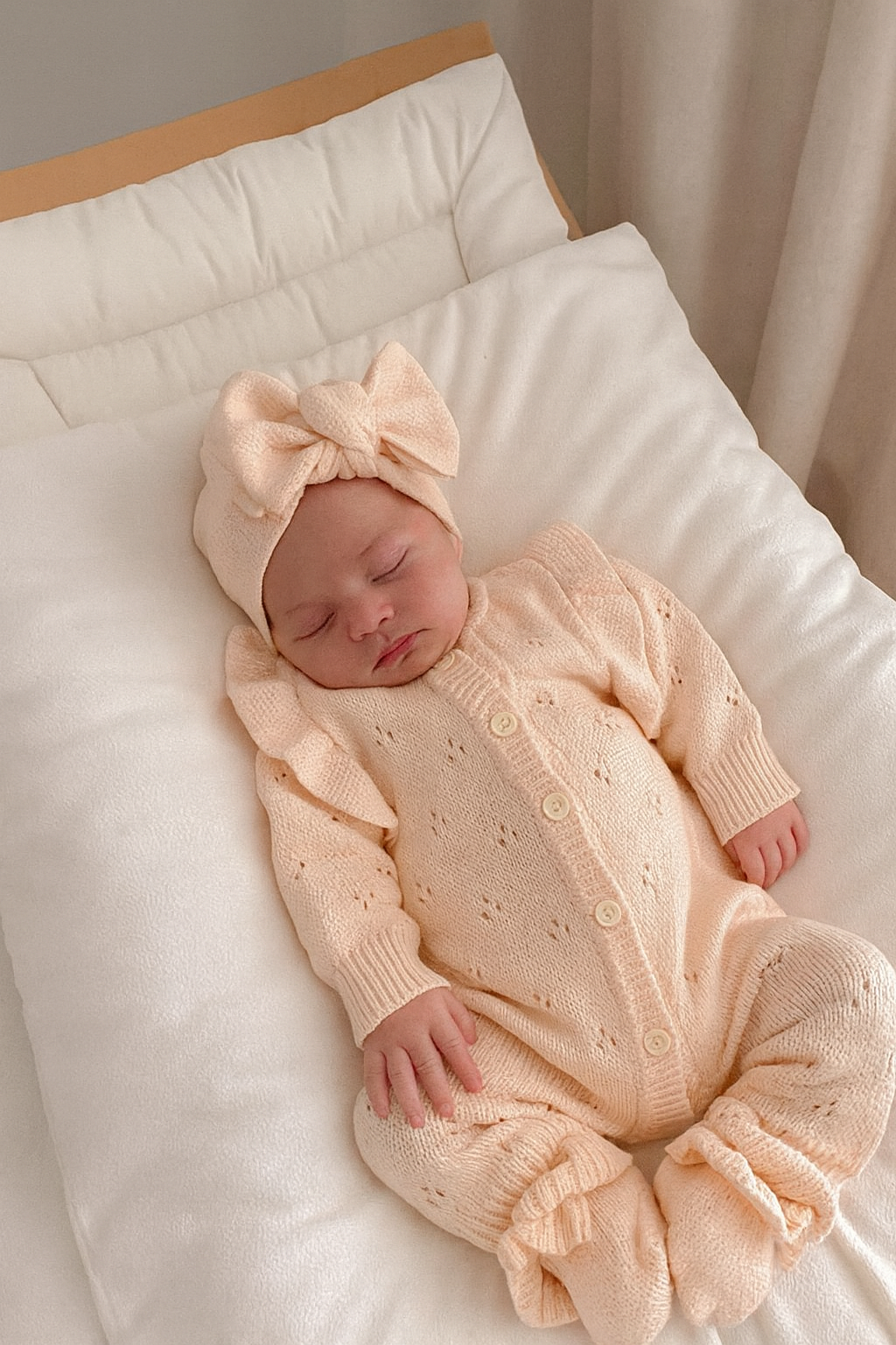 CLEARANCE - Ella Ruffle Romper- Pink