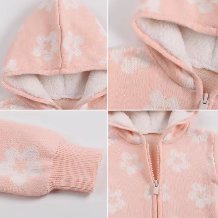 CLEARANCE - Chelsea Cotton hoodie Outwear Romper