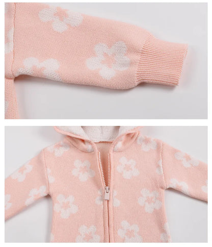 CLEARANCE - Chelsea Cotton hoodie Outwear Romper