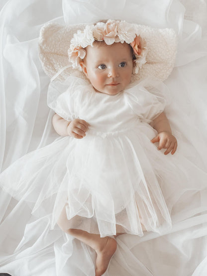 Melody whimsical flower crown