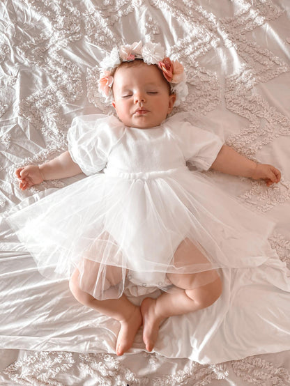 Melody whimsical flower crown