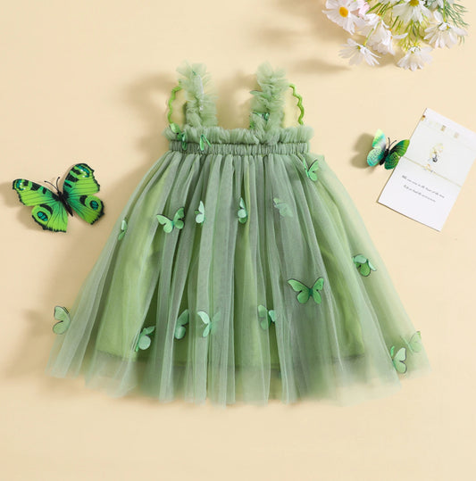 CLEARANCE- BUTTERFLY STORY dress