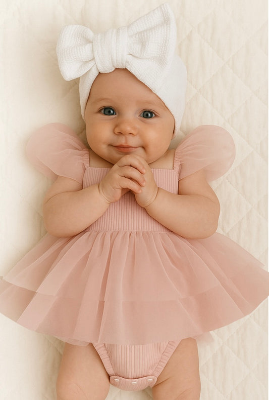 CLEARANCE - Mila tulle tutu Romper