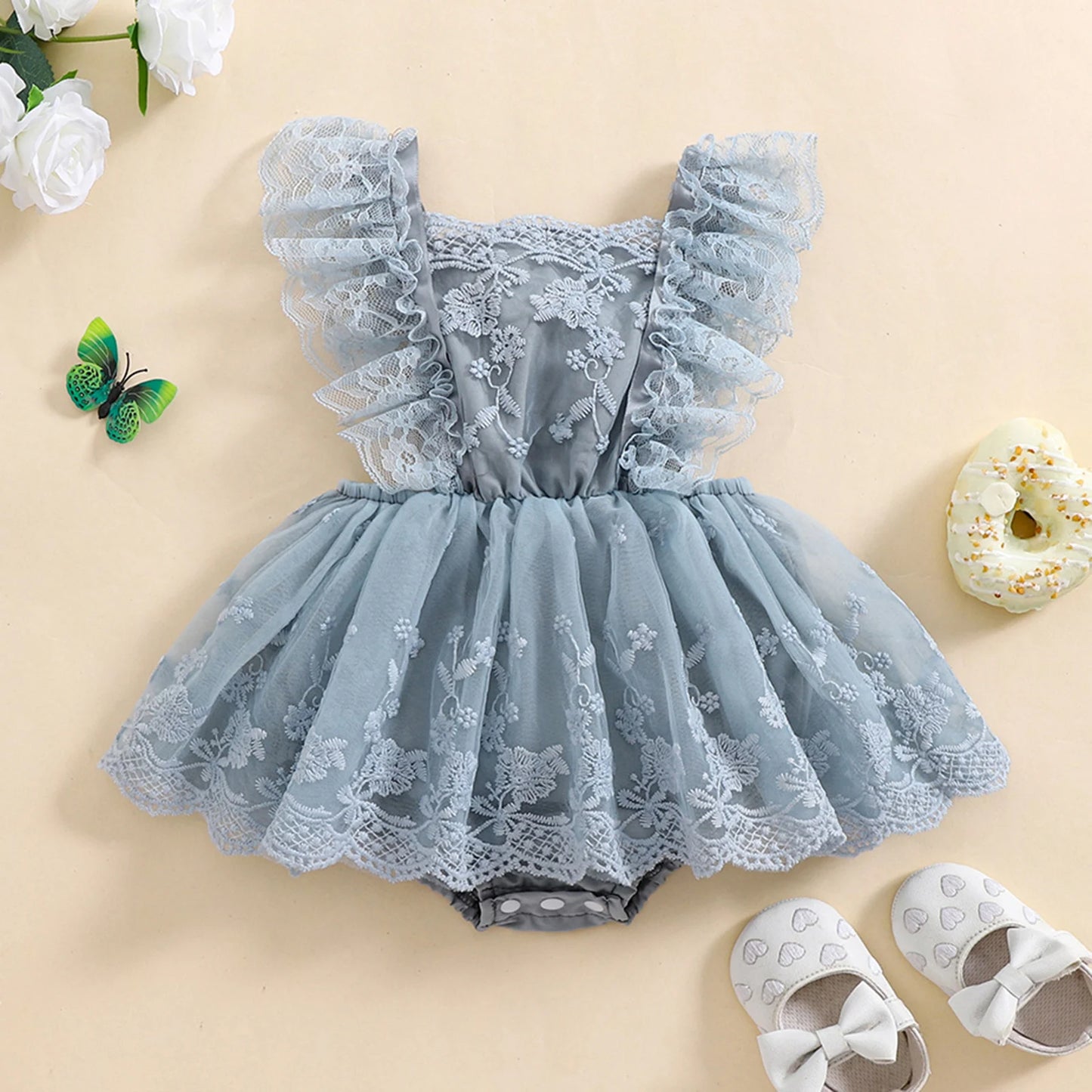 CLEARANCE- Forever and ever Romper