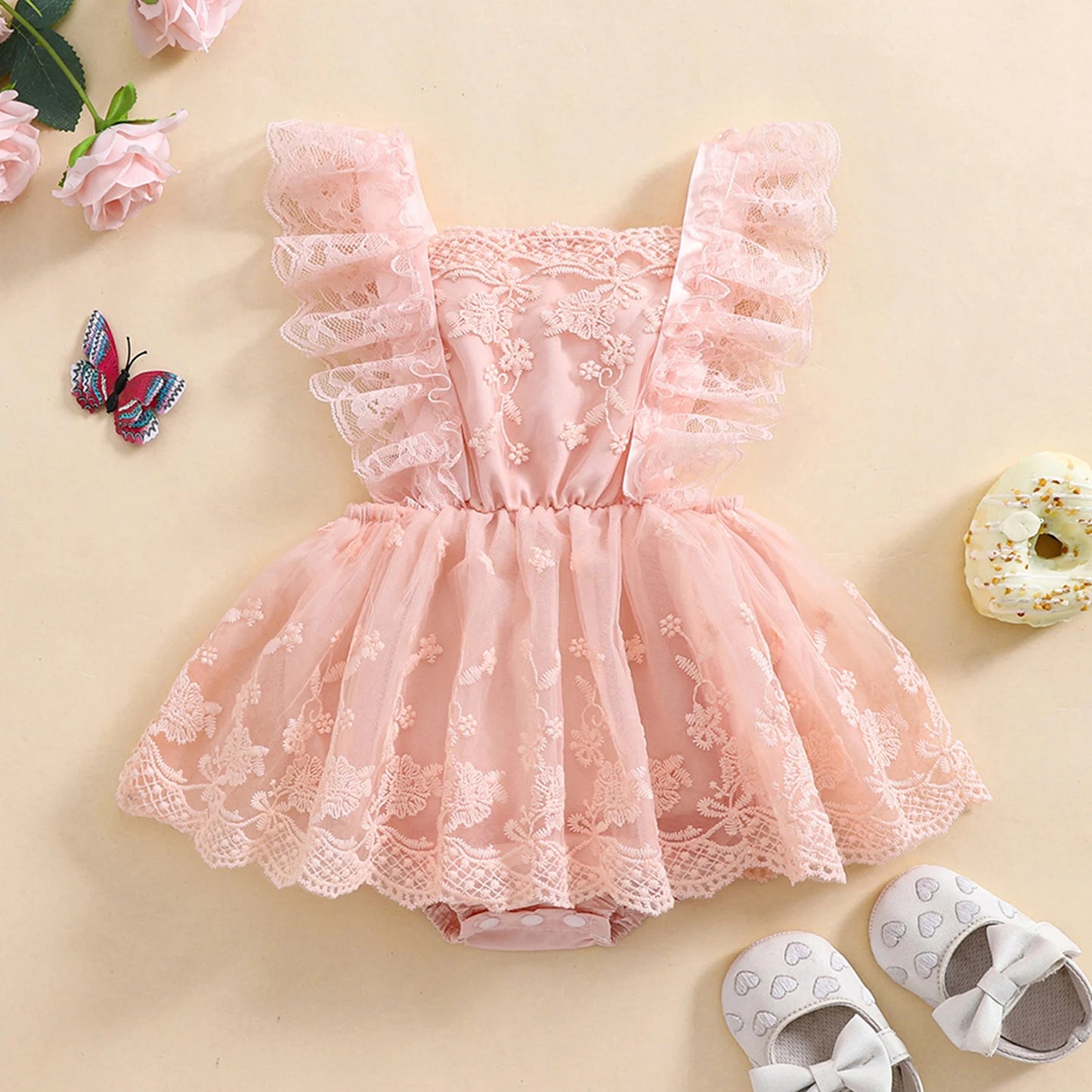 CLEARANCE- Forever and ever Romper