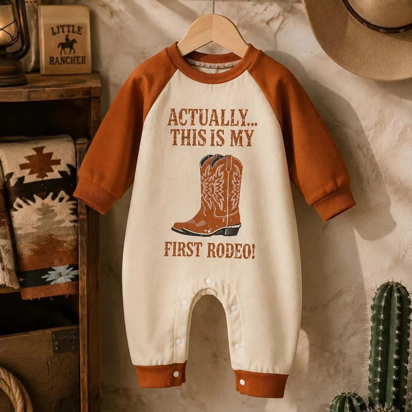 Actually this is my first Rodeo - cotton jumpsuit