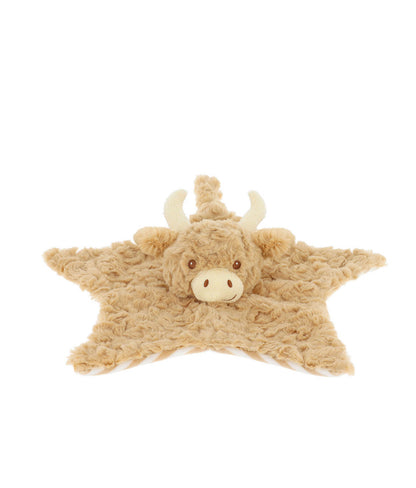 Keeleco baby Highland cow comforter