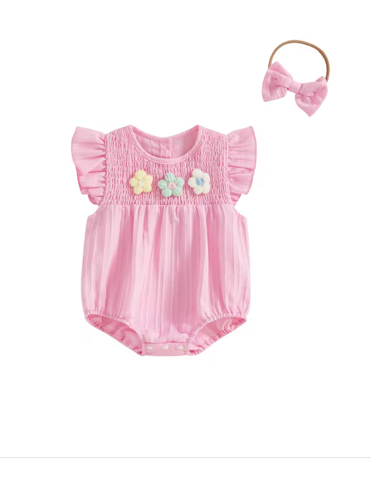 🌺🌺 SPECIAL PRICE- Genevie  romper - Limited Time