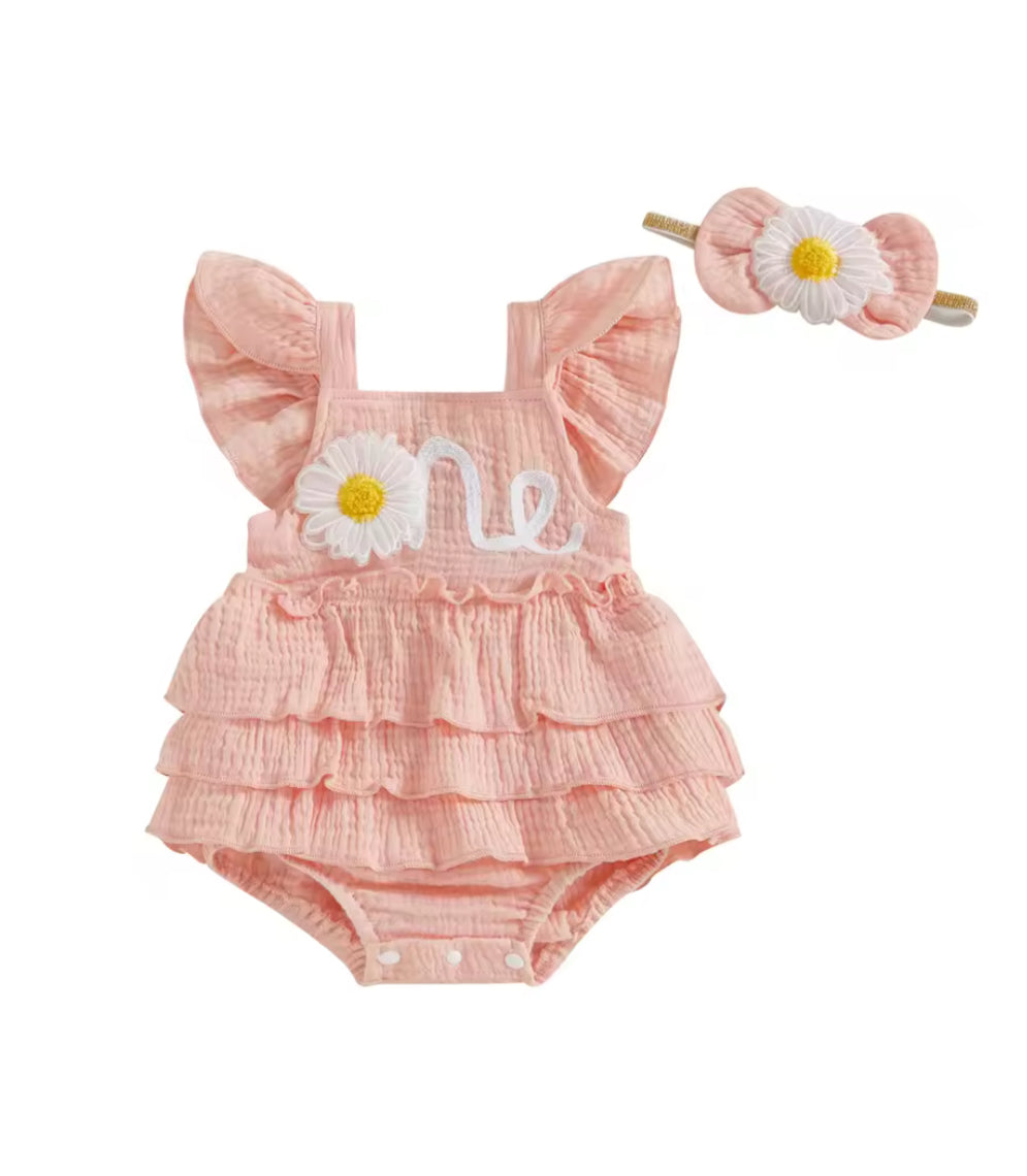 CLEARANCE -  Daisy One Romper