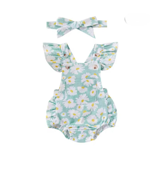 🌺🌺 SPECIAL PRICE- Daisy Days Romper Set- Limited Time