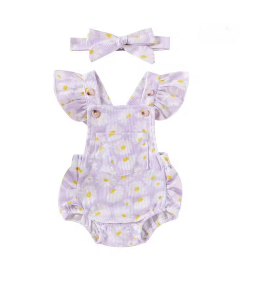 🌺🌺 SPECIAL PRICE- Daisy Days Romper Set- Limited Time