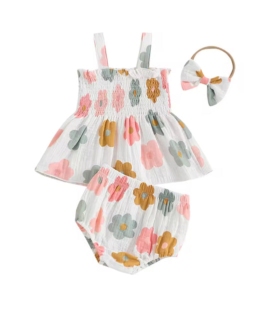 🌺🌺 SPECIAL PRICE- Boston cotton  Romper Set- Limited Time