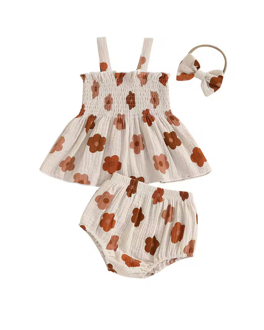 🌺🌺 SPECIAL PRICE- Boston cotton  Romper Set- Limited Time