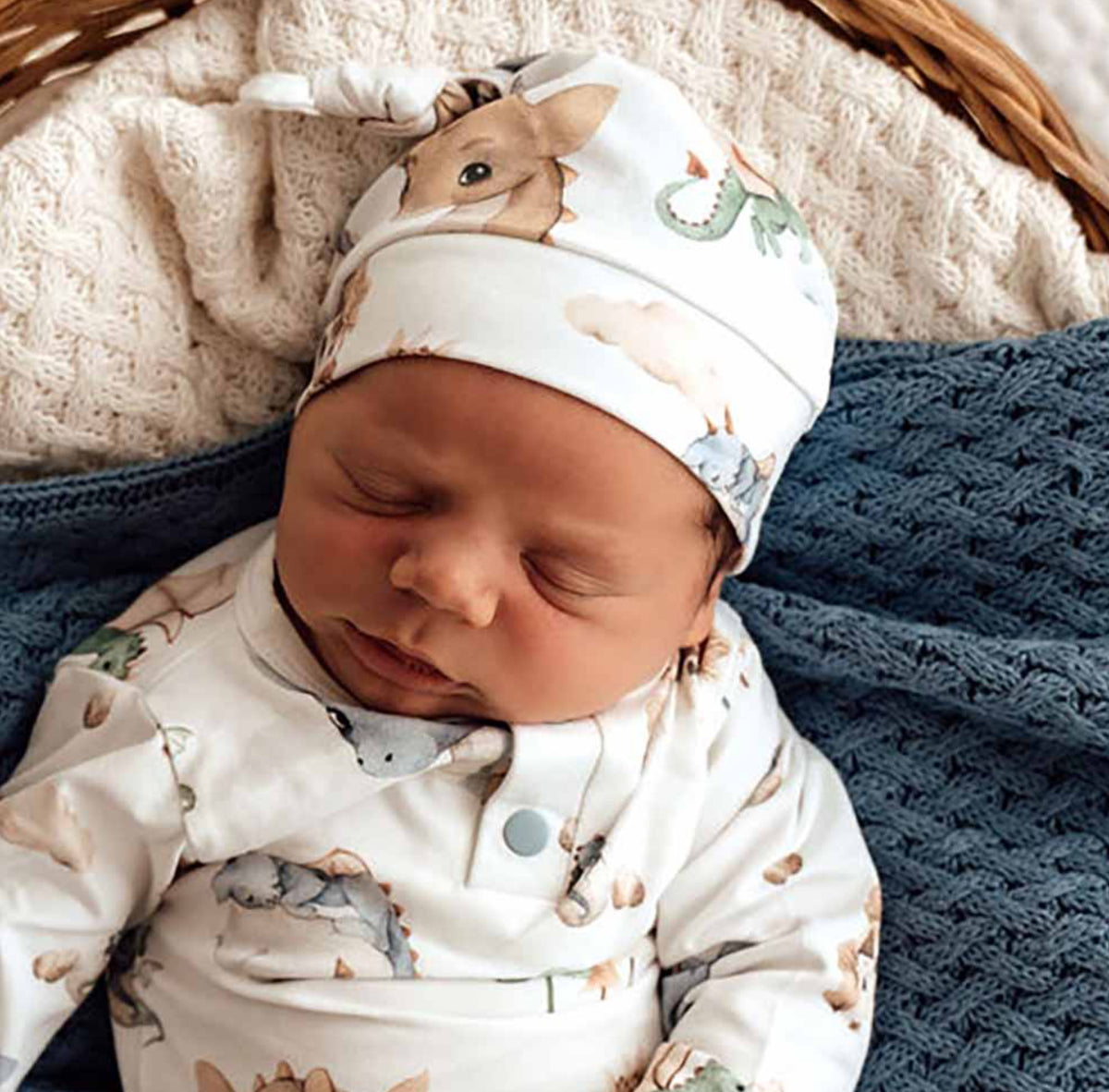 Dragon Organic Knotted Beanie