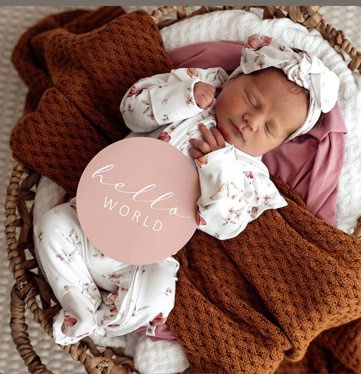 Butterfly & Pink Sand Reversible Milestone Cards